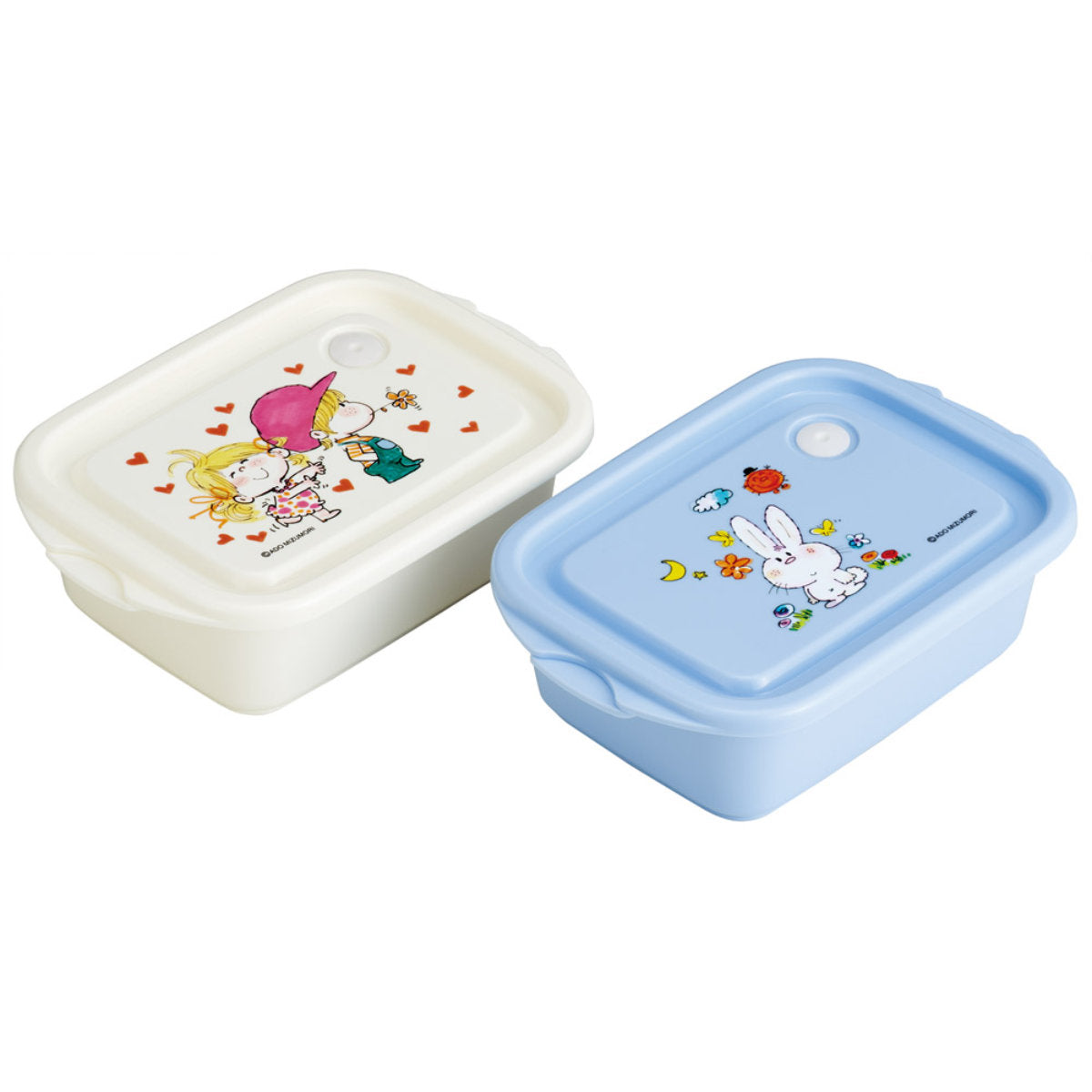 弁当箱 500ml シールボックスM 2個入 水森亜土 かわいい グッズ – ハウジー