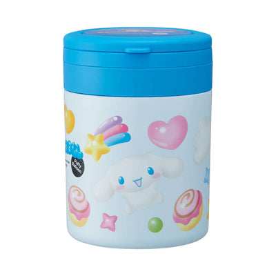 スープジャー 500ml 保温 保冷 ハンドル付き デリカポット シナモロールぷっくりバルーン
