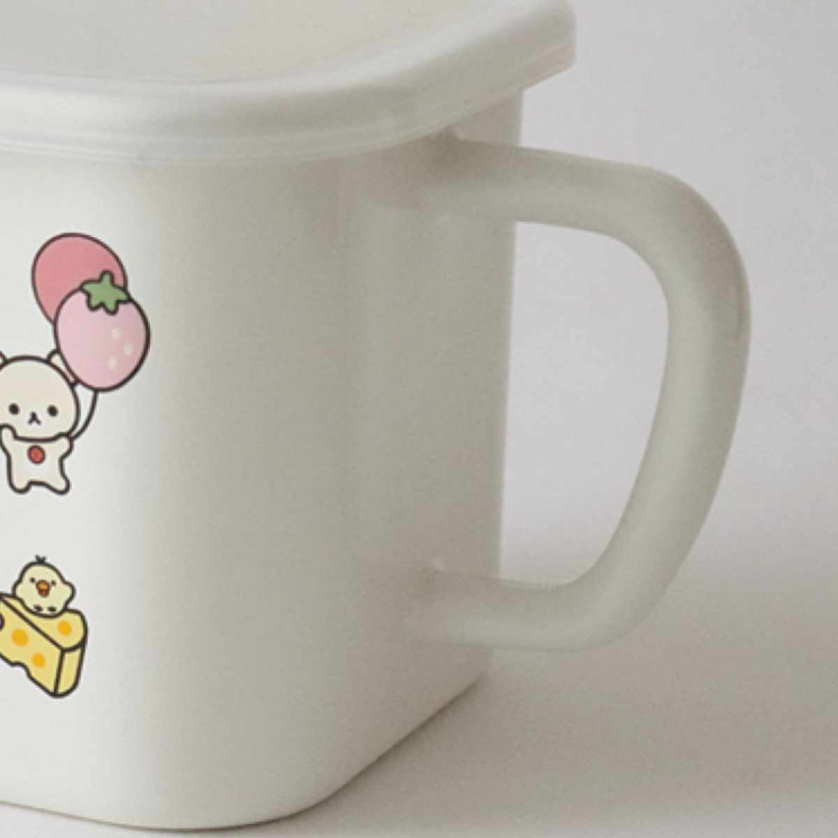 保存容器 リラックマ ホーロー マルチ スクエアポット 味噌ポット