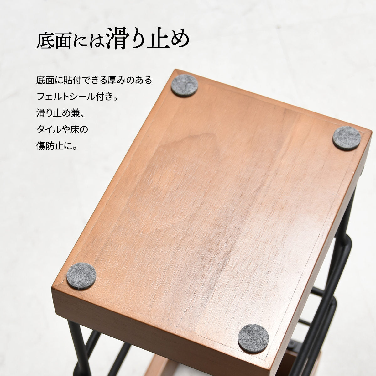 ビンテージ　傘立て　天然木　黒檀　希少品　重厚 傘立て 天然木×スチール Anm – ハウジー