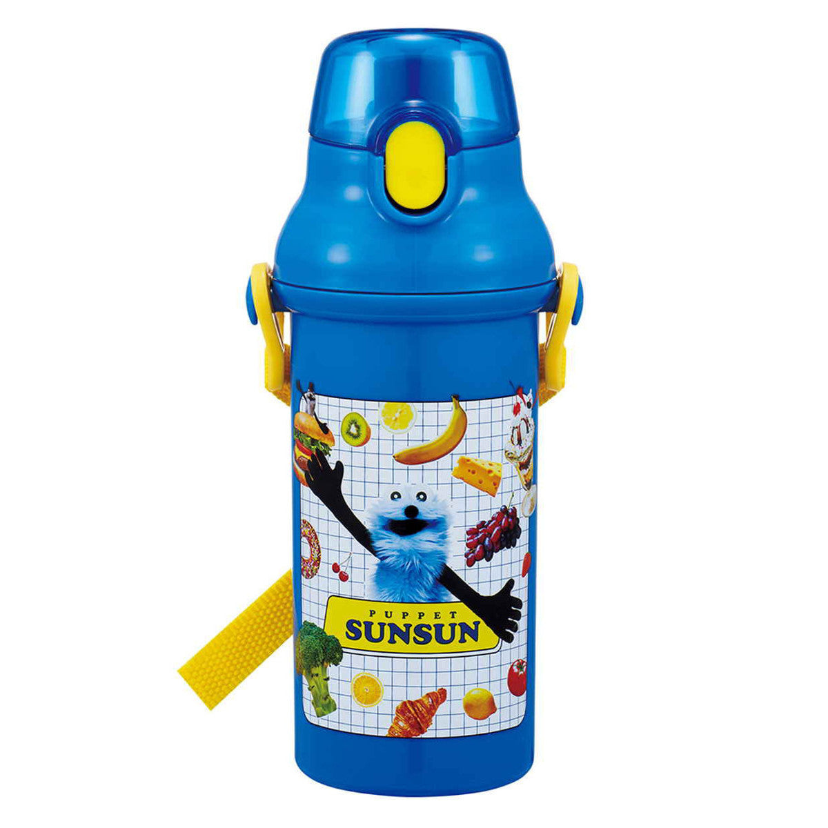 水筒 480ml 直飲プラワンタッチボトル パペットスンスン – ハウジー