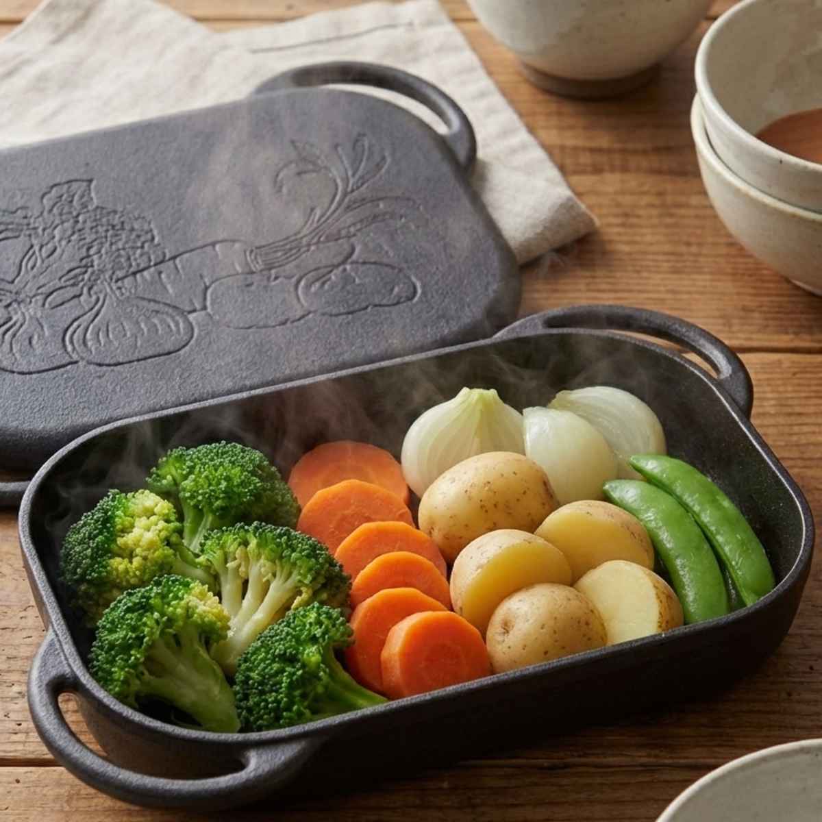 希少品☆南部鉄器　グリルプレート　南部宝生堂及富　3セット グリルプレート IH対応 鉄製 蓋付き 南部鉄 BakePan – ハウジー