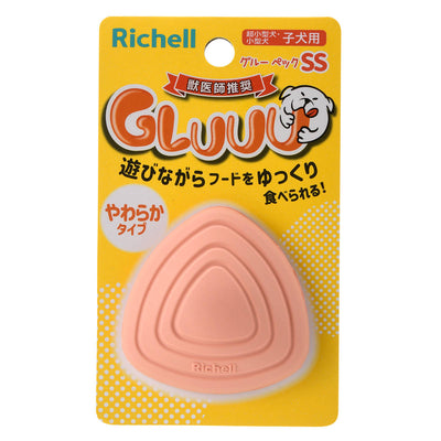 知遊玩具 犬用 グルー ペック パピー用 SS ドッグフード入れ