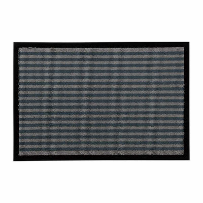 玄関マット 玄関吸水マット SS ボーダー柄 40×60cm 厚み0.7cm