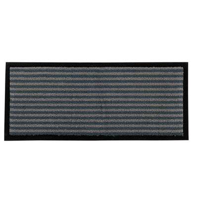 玄関マット 玄関吸水マット スリム ボーダー柄 30×70cm 厚み0.7cm