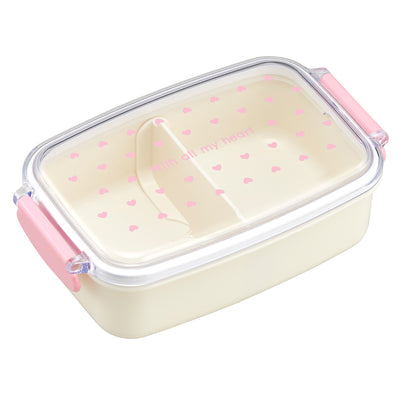 弁当箱 500ml ハート ランチボックス 仕切付
