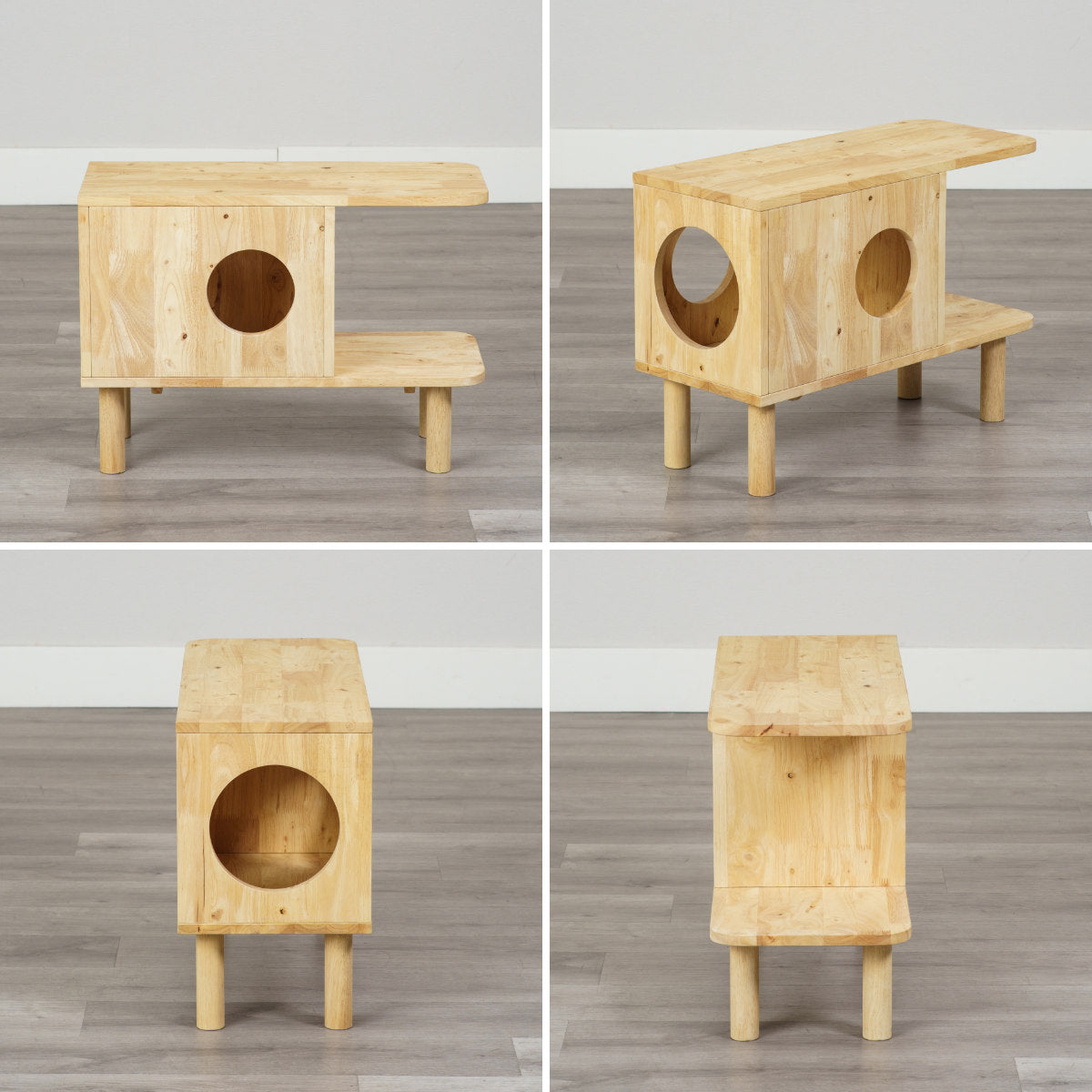 キャットハウス 収納 サイドテーブル 高さ50cm キャットキューブ