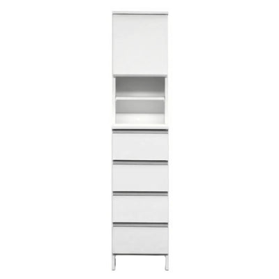 ランドリーチェスト 幅39.8cm スリム ハイタイプ 日本製