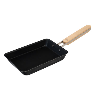 卵焼き器 12×19cm enzo IH対応 鉄製 日本製 鉄玉子焼き