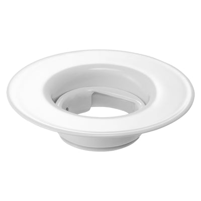 山崎実業 tower 上からセット洗面排水口ネットホルダー タワー ホワイト