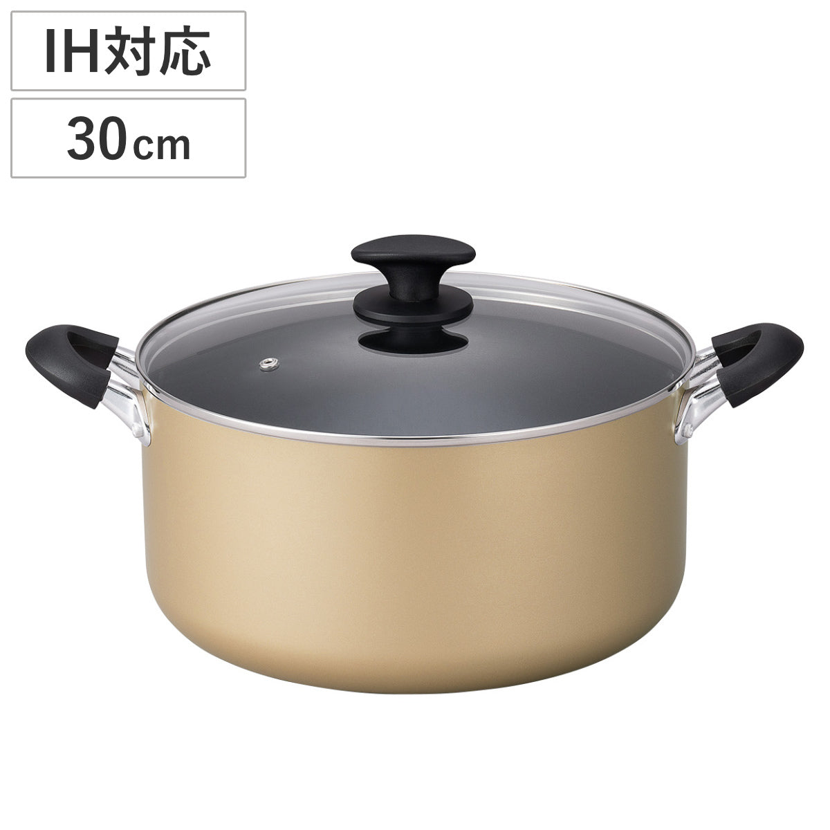 両手鍋 30cm 深型 IH対応 ジャンボシェフ 大型鍋 – ハウジー