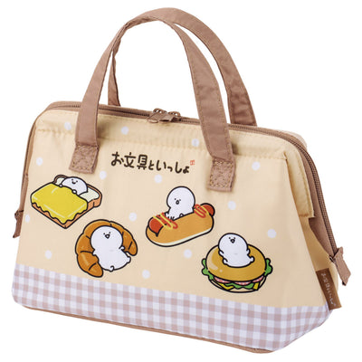 保冷ランチバッグ 子供用がま口ランチバッグ お文具といっしょ26