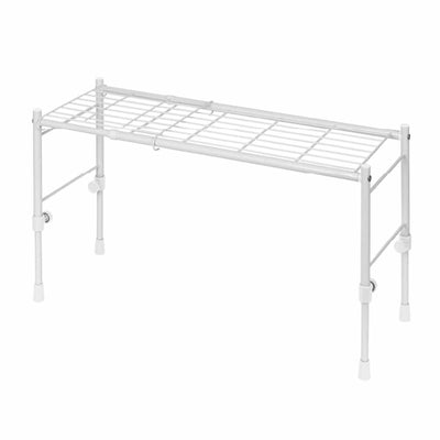 整理棚 伸縮ラック スリム 縦横伸縮タイプ 幅54～75cm 高さ29～41cm