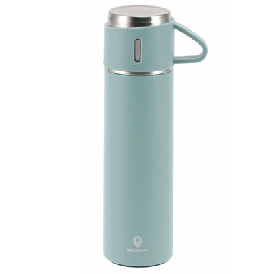 水筒 マグボトル 450ml cococafe-ココカフェ- コップ付き 真空二重マグ