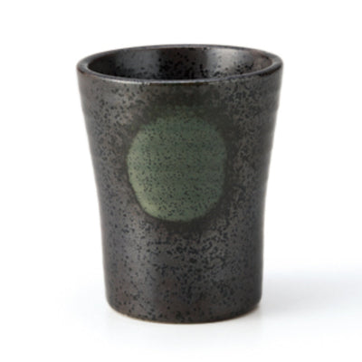 杯 冷酒盃 黒吹