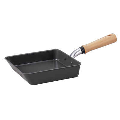 卵焼き器 16×18cm IH対応 セラミックコート センレンキャストグリーン 日本製
