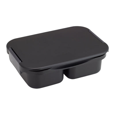 弁当箱 900ml 抗菌セパレート型タイト ランチボックス アッシュブラック