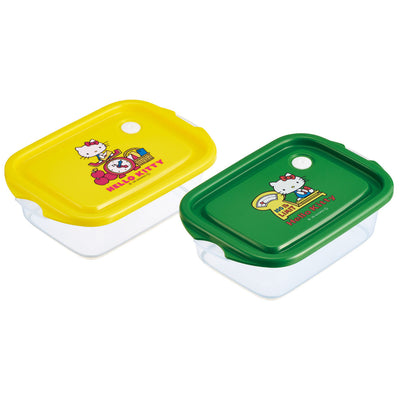 弁当箱 500ml シールボックスM 2個入 キティレトロ25 保存容器