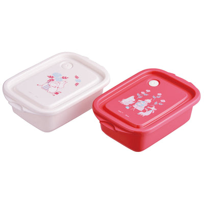 弁当箱 500ml シールボックスM 2個入 ムーミン ママズデイ 保存容器