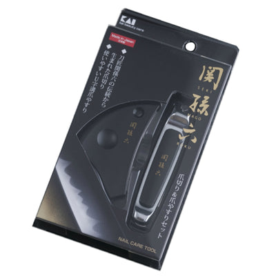 爪切り ２点セット 爪切り＆爪やすりセット 関孫六 貝印