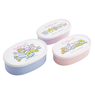 弁当箱 3個セット シール容器 すみっコぐらし 夢みるしっぽず