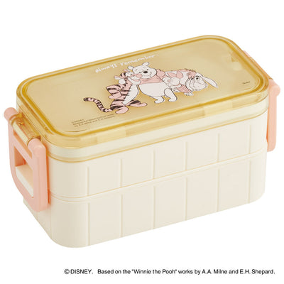 お弁当箱 600ml 2段 保冷タイトランチBOX くまのプーさん