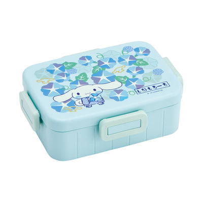 弁当箱 1段 650ml 4点ロックランチボックス シナモロール 朝顔