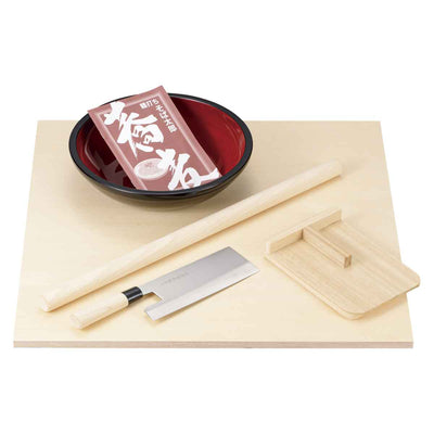 手打ち麺セット 60cm 蕎麦打ち道具 包丁付き レシピ付き