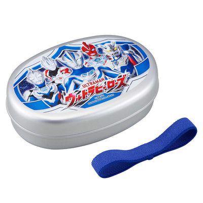 弁当箱 350ml ウルトラヒーローズ アルミ子供弁当箱M 仕切付