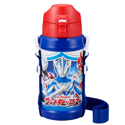 水筒 600ml ウルトラヒーローズ ダイレクトステンレスボトル