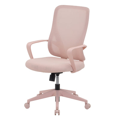 オフィスチェア 座面高42～49cm パレット 肘掛け付き 背面メッシュ