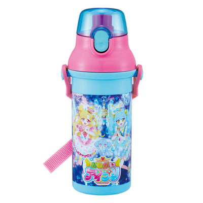 水筒 480ml 直飲プラワンタッチボトル おねがいアイプリ