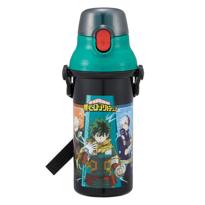 水筒 480ml 直飲プラワンタッチボトル 僕のヒーローアカデミア