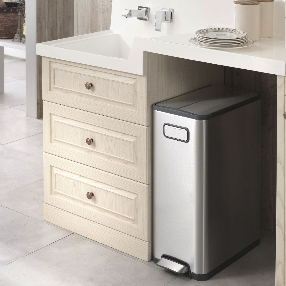 EKO ゴミ箱 45L エコフライ ステップビン ペダル – ハウジー