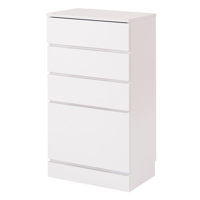 カウンター下収納 幅45cm チェスト 4段 北欧風 Face