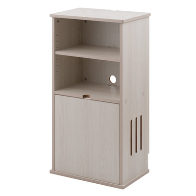 ルーター収納 幅45cm スリムラック 目隠し収納 木目調