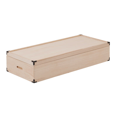 桐 衣装ケース 幅91cm 1段 高さ17cm 衣裳箱 隅金具付 天然木 完成品