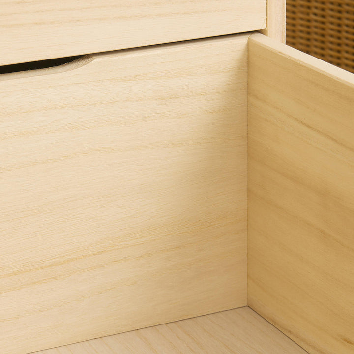 桐タンス幅99.5cm3段台輪あり着物用日本製