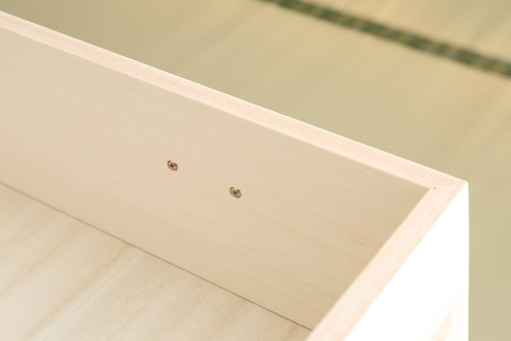 桐タンス幅98.5cm3段引出し完成品日本製