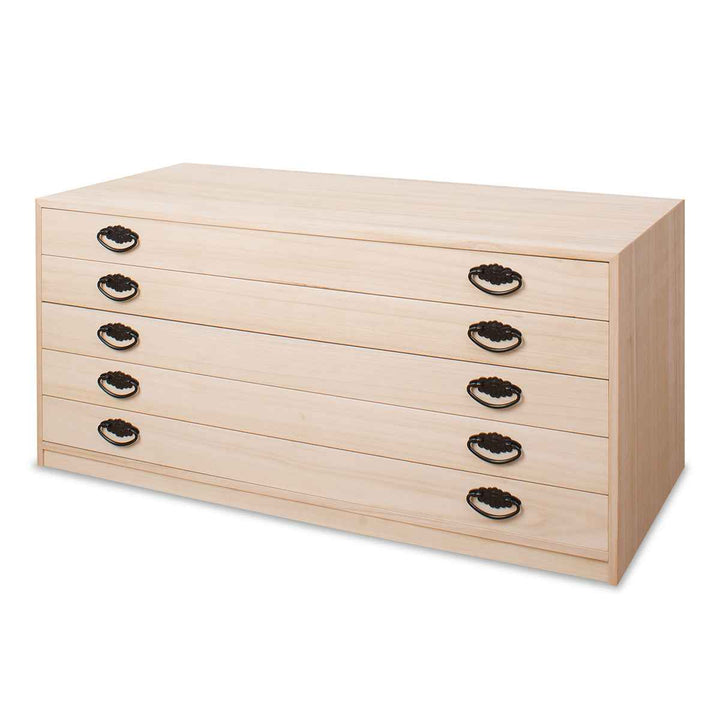 桐タンス幅98.5cm5段引出し完成品日本製