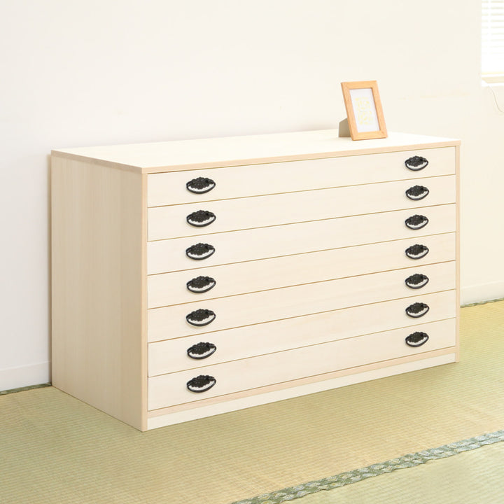 桐タンス幅98.5cm7段引出し完成品日本製