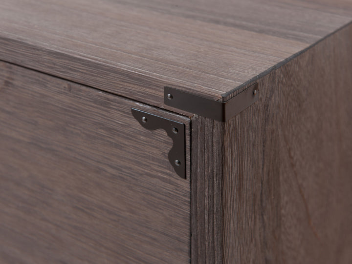 焼桐タンス5段民芸調桐箪笥日本製幅100cm