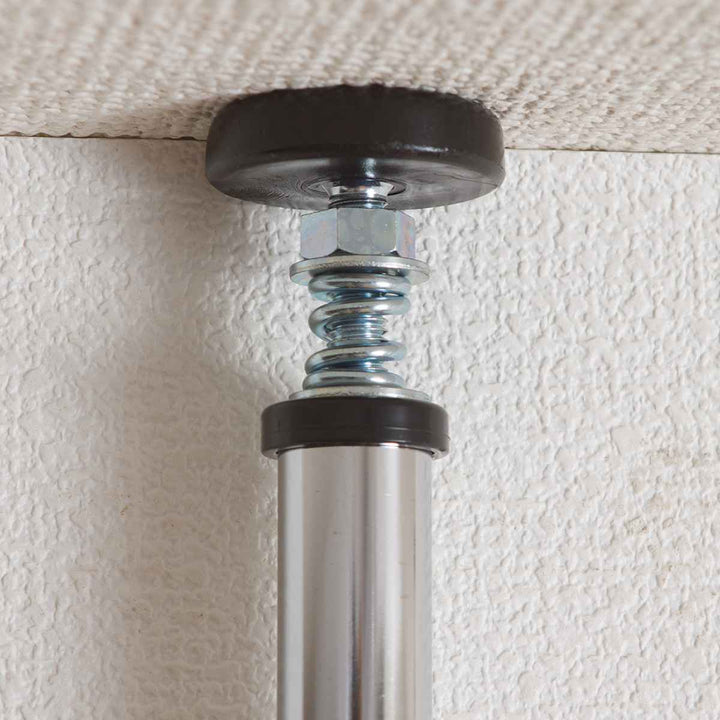 突っ張りラックパーテーション幅60cmブラウン