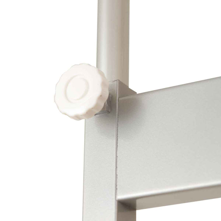 突っ張りラックパーテーション幅40cmシルバー