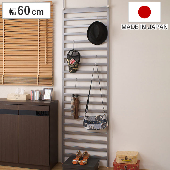 突っ張りパーテーション幅60ｃｍシルバ－