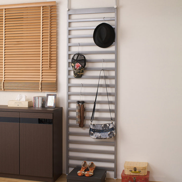 突っ張りパーテーション幅60ｃｍシルバ－