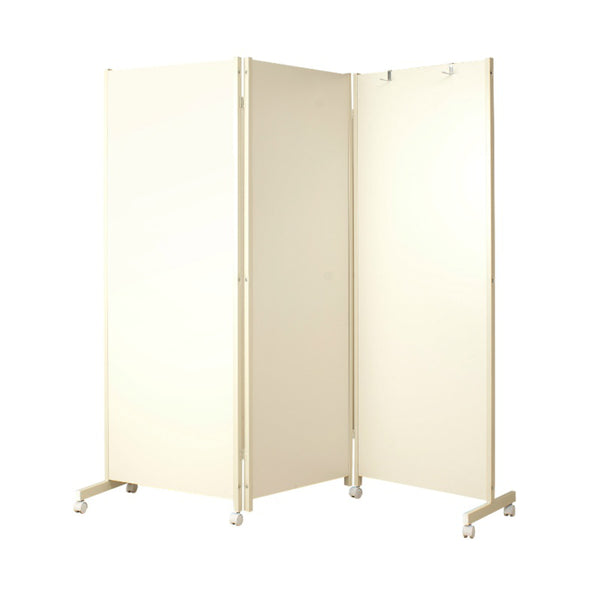 パーテーションキャスター付きパーテーション3連高さ180cm