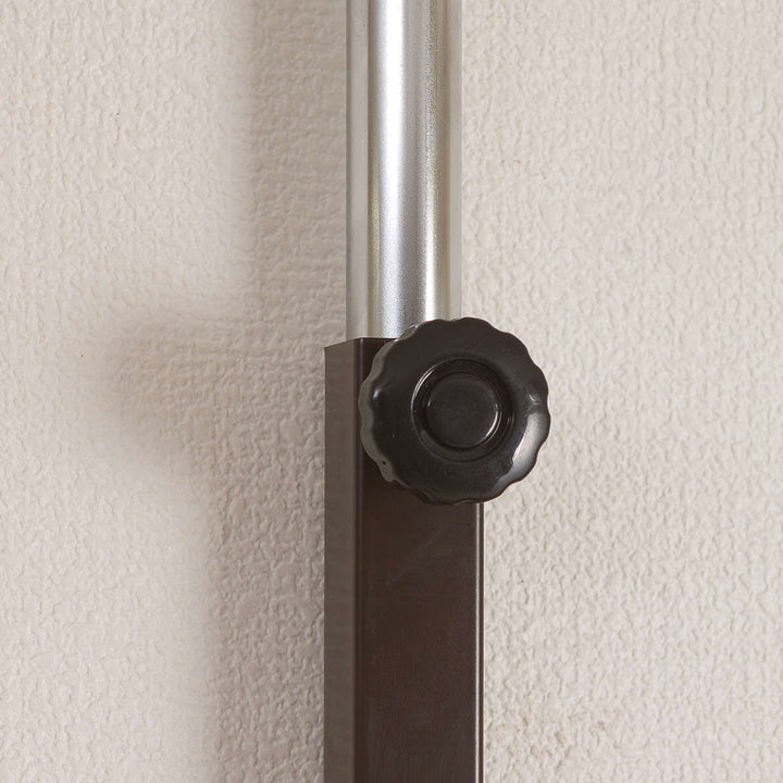 突っ張りラダーラック棚付幅65cm