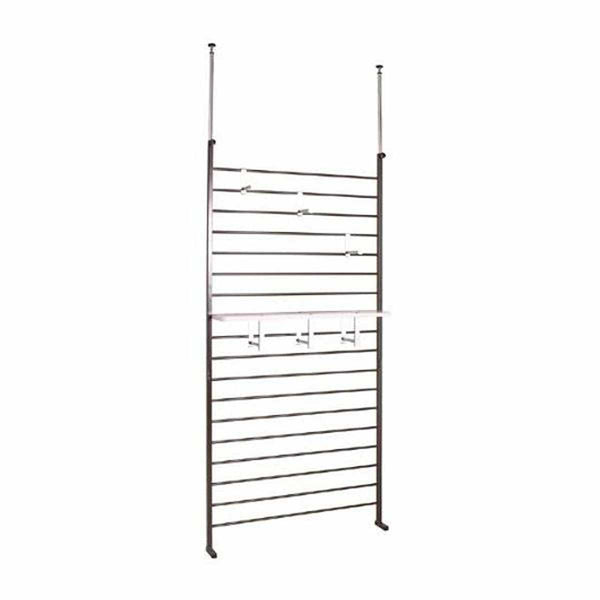 突っ張りラダーラック棚付き幅95cm