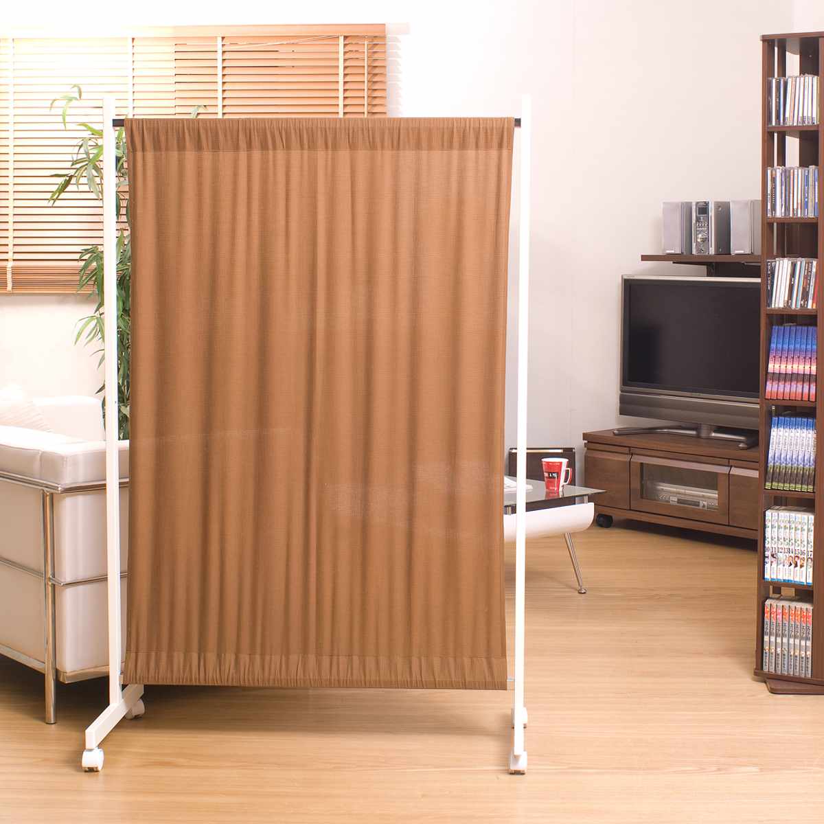 間仕切りカーテンパーテーション 幅94.5cm 高さ144.5cm – ハウジー
